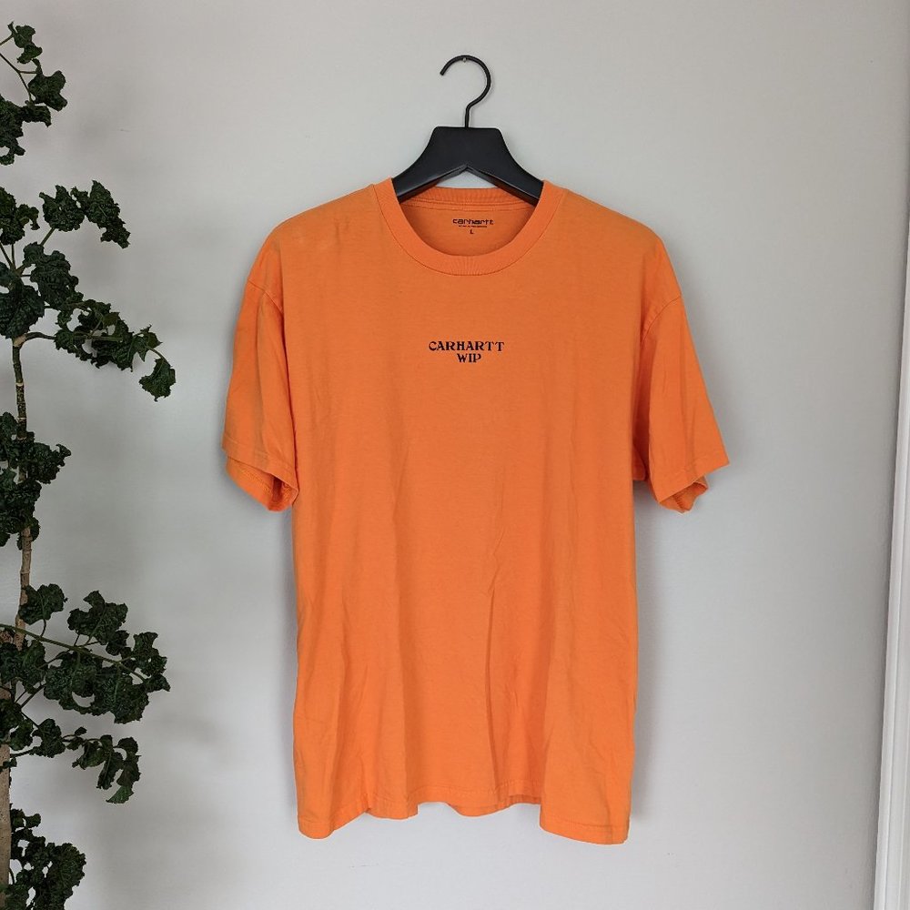 Carhartt WIP Panic in Detroit T-Shirt | Hokkaido - Orange